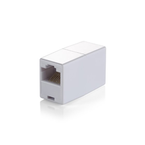 121252 cambiador de género para cable RJ-45 Blanco