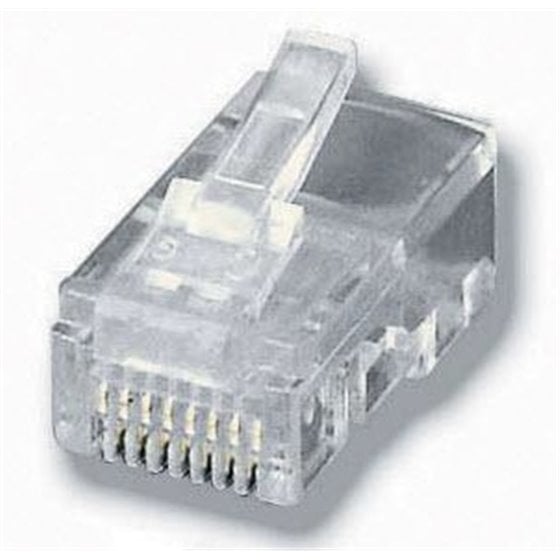 121151 conector RJ-45 (8P8C) Transparente