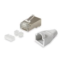 121181 conector RJ45 Plata