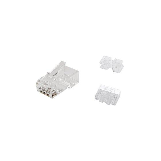 121146 conector RJ-45 Transparente