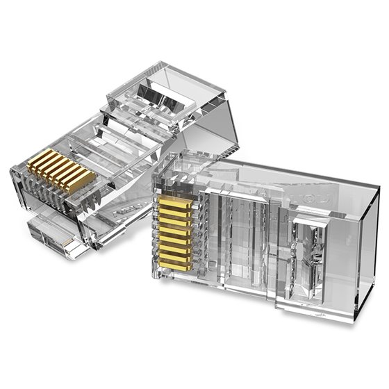 Conector RJ45 IDDR0-10/ Cat.6/ 10 uds