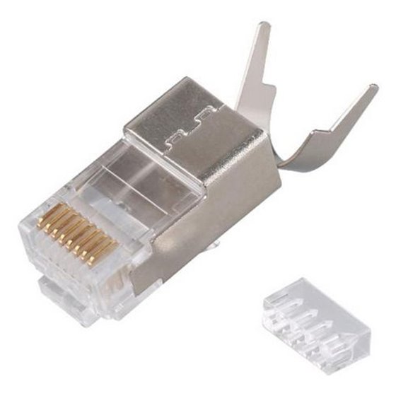 121148 conector RJ45 Plata