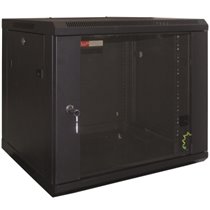 WPN-RWB-09605-B armario rack 9U Bastidor de pared Negro