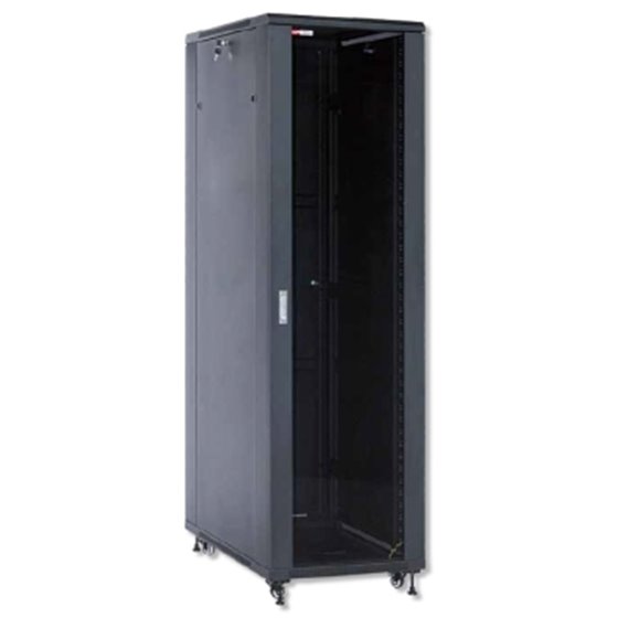 WPN-RNA-32608-BS armario rack 32U Rack o bastidor independiente Negro