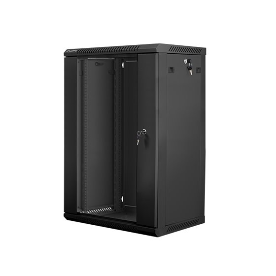 WF01-6418-10B armario rack 18U Bastidor de pared Negro