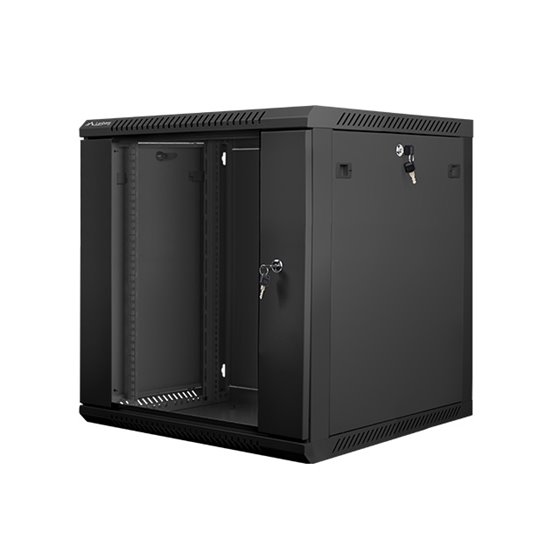 WF01-6612-10B armario rack 12U Bastidor de pared Negro