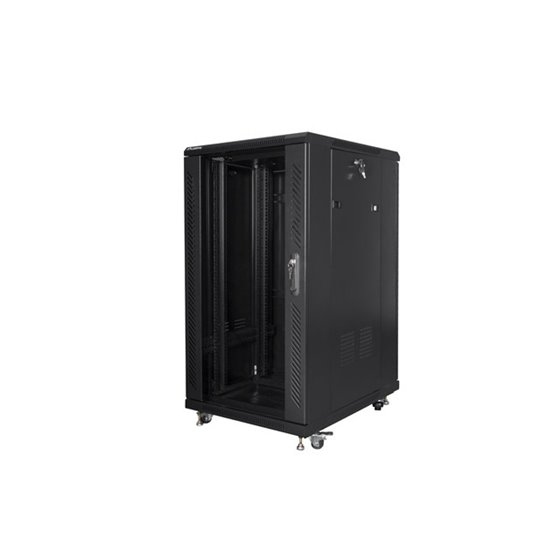 FF01-6822-12B armario rack 22U Rack o bastidor independiente Negro