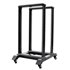 525001 armario rack 18U Rack o bastidor independiente Negro