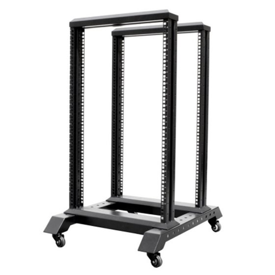 525001 armario rack 18U Rack o bastidor independiente Negro