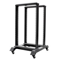 525001 armario rack 18U Rack o bastidor independiente Negro