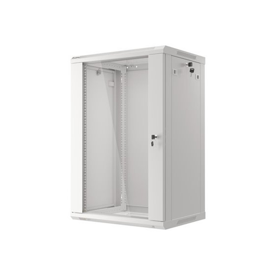 WF01-6418-10S armario rack 18U Bastidor de pared Gris
