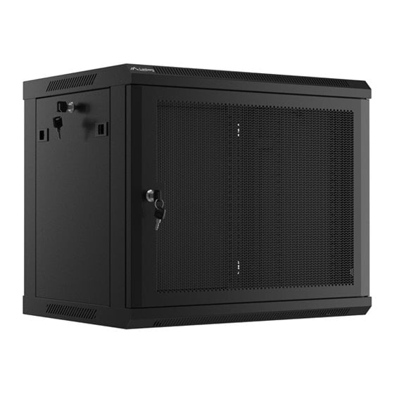 WF01-6409-23B armario rack 9U Bastidor de pared Negro