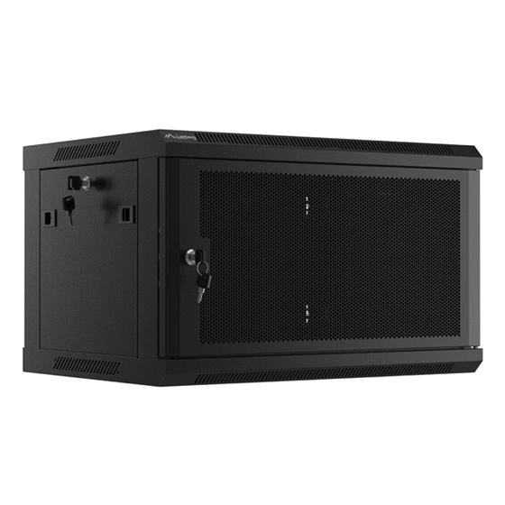 WF01-6406-23B armario rack 6U Bastidor de pared Negro