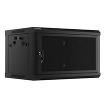 WF01-6406-23B armario rack 6U Bastidor de pared Negro