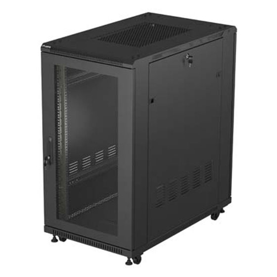 FF01-6022-23B armario rack 22U Rack o bastidor independiente Negro