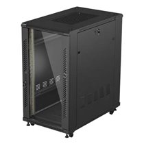 FF01-6022-12B armario rack 22U Rack o bastidor independiente Negro