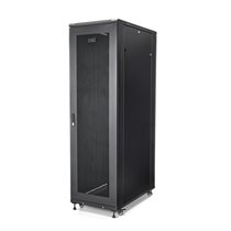 Rack Armario de Equipos de 4 Columnas 42U - Profundidad de 36in - Rack Armario de 19 Pulgadas con Ruedas - Almacenamiento de Tam
