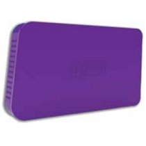 appHDD06 Púrpura 2.5" USB con suministro de corriente