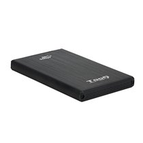 TQE-2522B caja para disco duro externo Caja de disco duro (HDD) Negro 2.5"