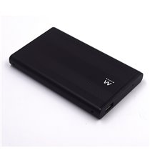 EW7041 caja para disco duro externo Negro 2.5" USB con suministro de corriente
