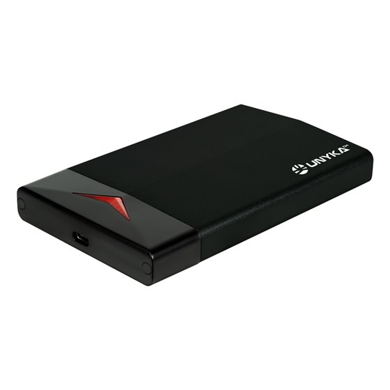 UK 25303 Caja de disco duro (HDD) Negro 2.5"