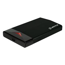 UK 25303 Caja de disco duro (HDD) Negro 2.5"