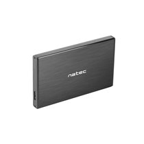 NKZ-0941 caja para disco duro externo Carcasa de disco duro/SSD Negro 2.5"