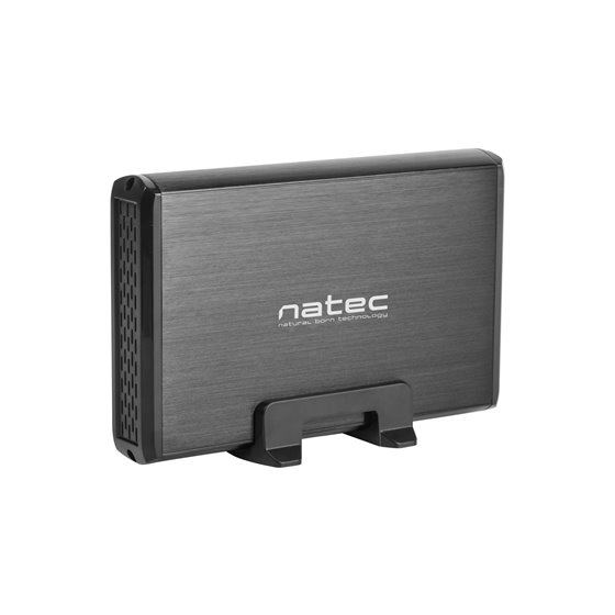 NKZ-0448 caja para disco duro externo Caja de disco duro (HDD) Negro 3.5"