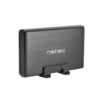 NKZ-0448 caja para disco duro externo Caja de disco duro (HDD) Negro 3.5"