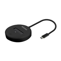USB-C Dock M.2 (NGFF) ASUC-M2D013-BK SATA/NVMe A USB3.1 Gen2, Negra