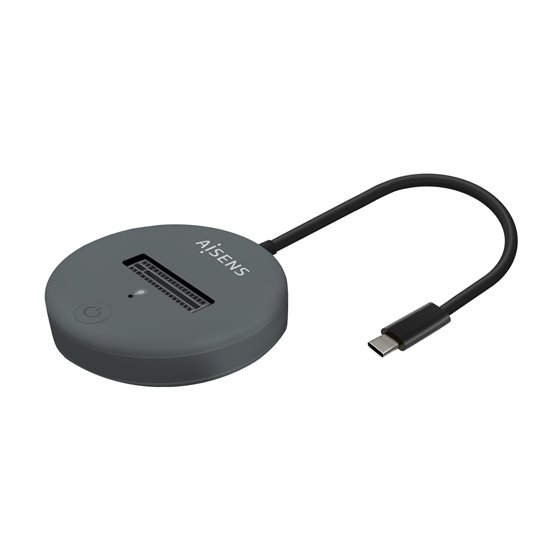 USB-C Dock M.2 (NGFF) ASUC-M2D014-GR SATA/NVMe A USB3.1 Gen2, Gris