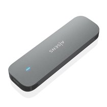 Caja Externa M.2 (NGFF) ASM2-006GRY SATA a USB3.1 Gen1, Gris