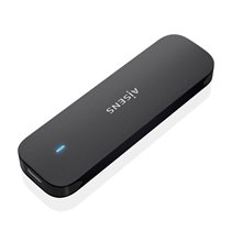 Caja Externa M.2 (NGFF) ASM2-024B NVMe a USB3.2 Gen2, Negra