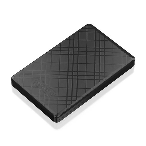 Caja Externa 2,5" ASE-2522B 9.5mm SATA a USB 3.0/USB3.1 Gen1, Negra