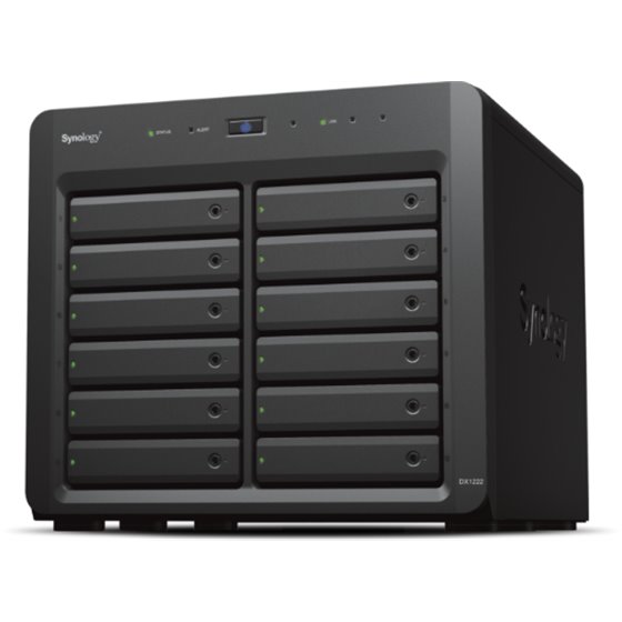 DX1222 caja para disco duro externo Carcasa de disco duro/SSD Negro 2.5/3.5"