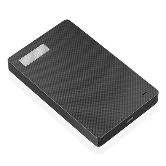 Caja Externa 2,5? 9.5mm SATA a USB-C USB3.1 Gen1, Negra