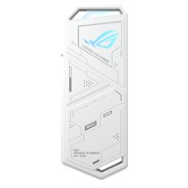 ROG Strix Arion White Edition Caja externa para unidad de estado sólido (SSD) Blanco M.2
