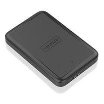 Caja externa 2.5" ASE-2519B 9.5mm SATA a USB 3.0/USB3.1 Gen1, Negro