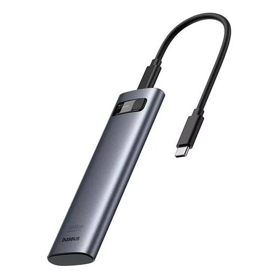 B00760600811-01 caja para disco duro externo Caja externa para unidad de estado sólido (SSD) Gris M.2