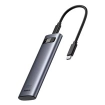 B00760600811-01 caja para disco duro externo Caja externa para unidad de estado sólido (SSD) Gris M.2