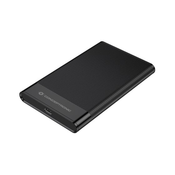 DANTE06B caja para disco duro externo Carcasa de disco duro/SSD Negro 2.5"