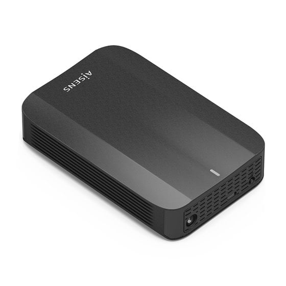 Caja Externa, 3,5"  SATA a USB-C USB3.1 GEN1, Negro
