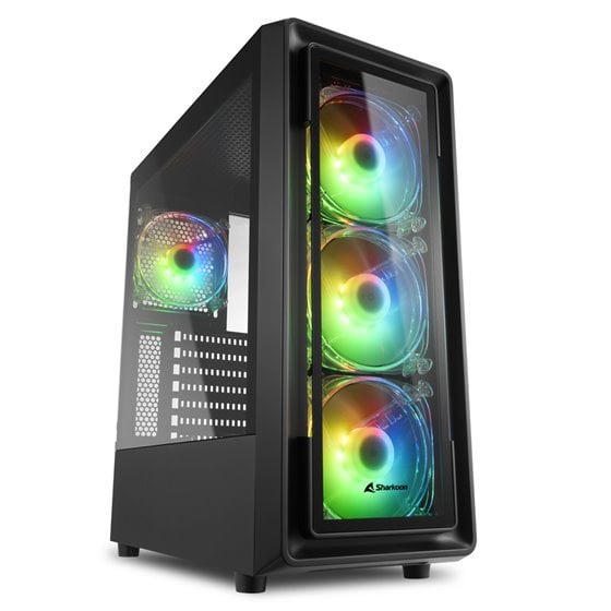TK4 RGB Midi Tower Negro