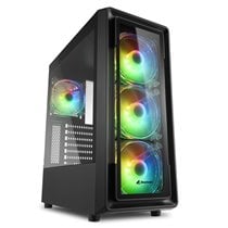 TK4 RGB Midi Tower Negro