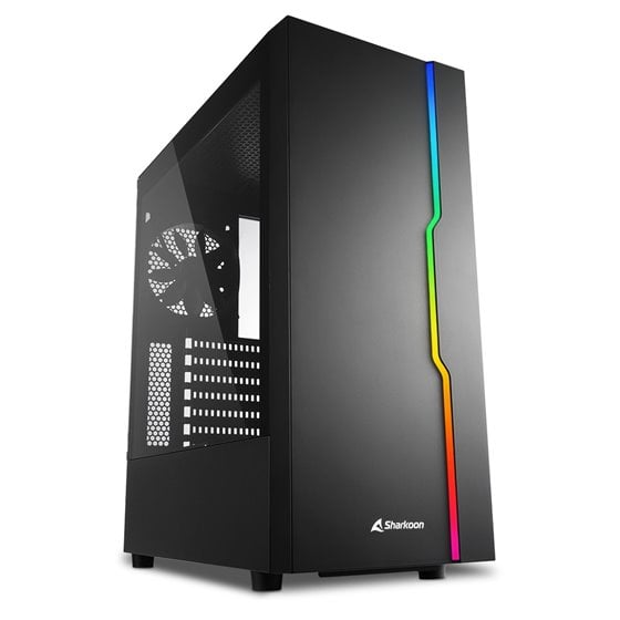 RGB Slider Midi Tower Negro