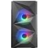 MC-ME, Caja Gaming Compacta MicroATX, Ventana Lateral Completa Cristal Templado, Diseño Frontal Total-Mesh Geométrico, 2X Ventil