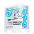 Danube Sava H500 White Escritorio Transparente, Blanco