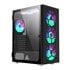 X3 GLASS Midi Tower Negro