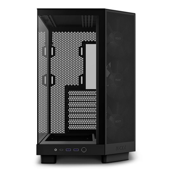 H6 Flow RGB Midi Tower Negro