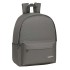 Mochila Portaordenador SAFTA Gris Humo 31 x 40 x 16 cm.